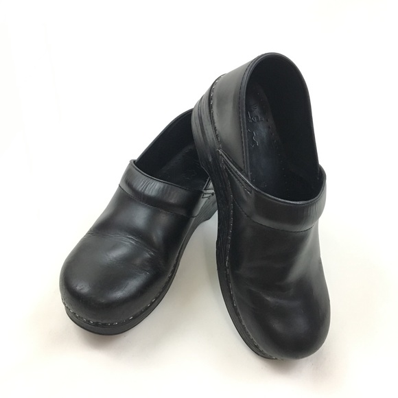 DANSKO Black Professional Mule Clogs Size 40 US9.5-10 - Picture 2 of 9